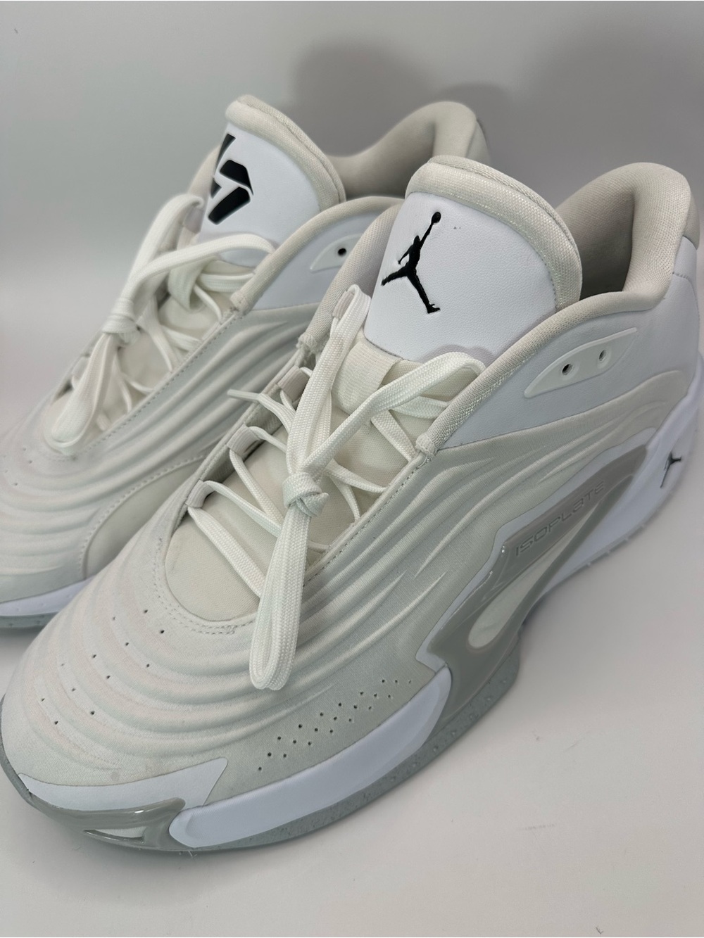 Jordan Luka 3 TB White Grey Fog Basketball Shoes FQ7453-106 Men’s Size 14